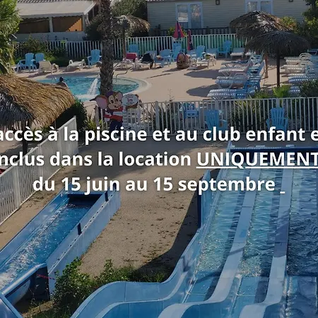 Fabuleux Mobil-homme 4/6 Personnes